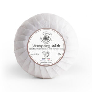 Champú Sólido de Aceite de Coco. 100gr