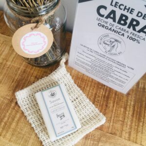 Jabón de leche de cabra bio. 115gr