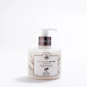 Jabón líquido con leche de burra. 330 ml.
