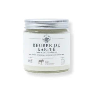 Manteca de karité con leche de burra. 120ml