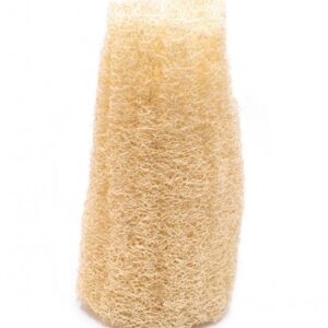Esponja de luffa ecológica. Uso corporal.